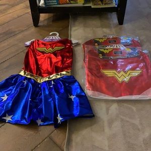 Wonder Woman Dog Costumes